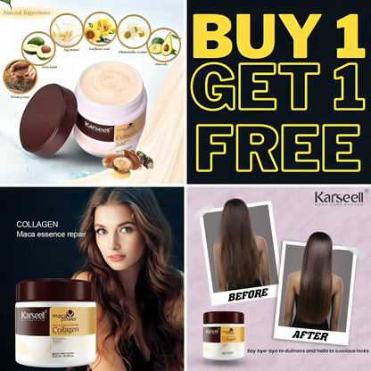 Karseel Collagen Hair Mask - ⚡️ Buy 1 Get 1 Free